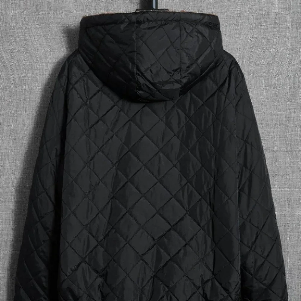 Brown And Black Mens Two Way Coat - Picture 3 of 5